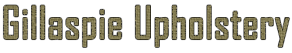 Gillaspie Upholstery
